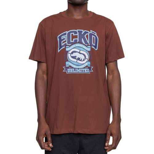 Camiseta Masculina Ecko Issue MARROM-EK139- -1-